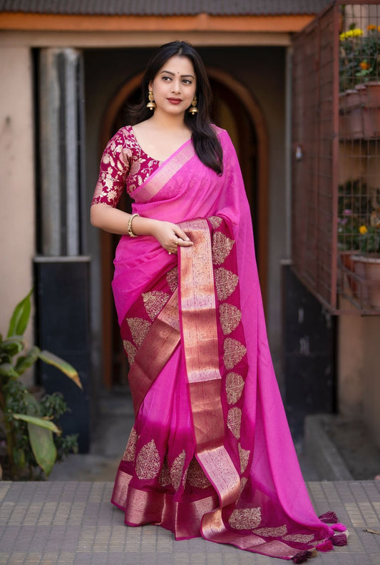 Banarasi Georgette Saree